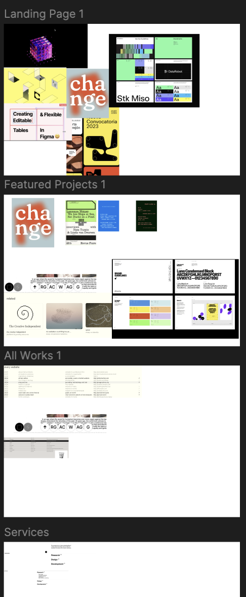 Ligea Portfolio Redesign preview
